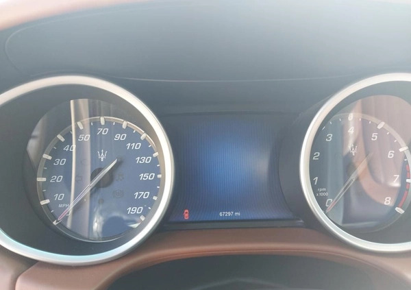 Maserati Ghibli cena 98900 przebieg: 100000, rok produkcji 2014 z Katowice małe 326